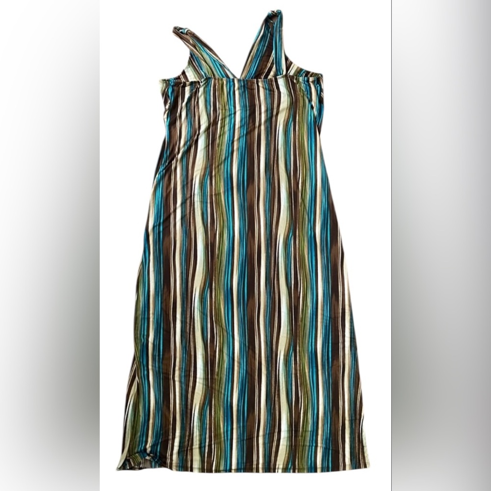 striped maxi dress - Picture 4 of 4